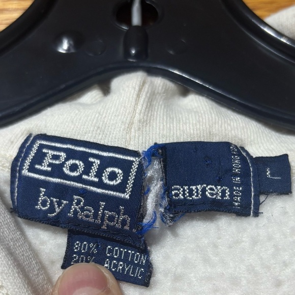 Vintage 90’s Polo Ralph Lauren RLPC Hoodie Sweatshirt Men’s Large - Picture 5 of 8
